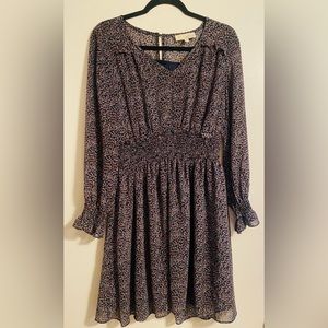 Pinch Long Sleeve Dress